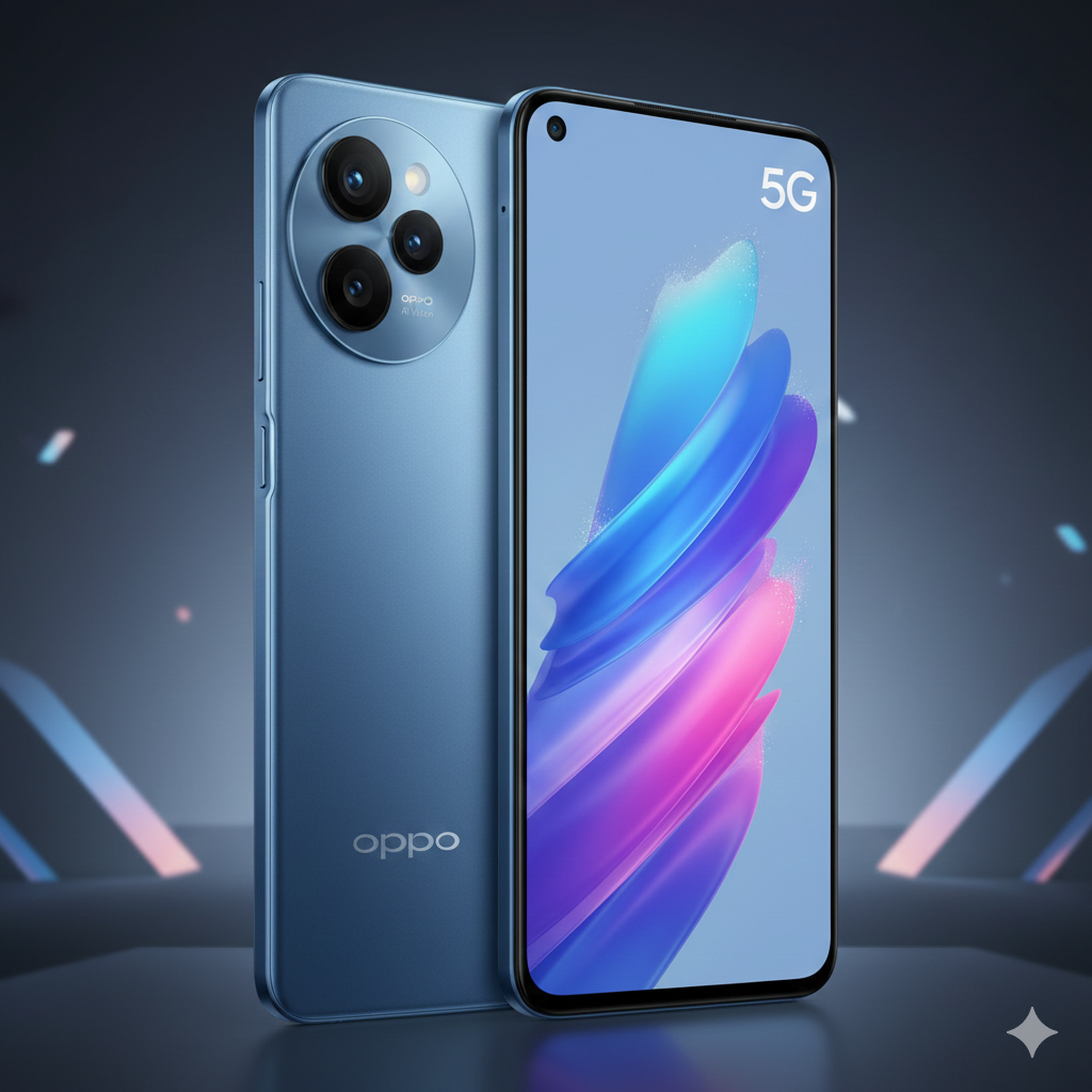 Oppo A6 5G भारत में लॉन्च: 7,000mAh बैटरी और 50MP कैमरा के साथ पेश, कीमत 17,999 रुपये से शुरू