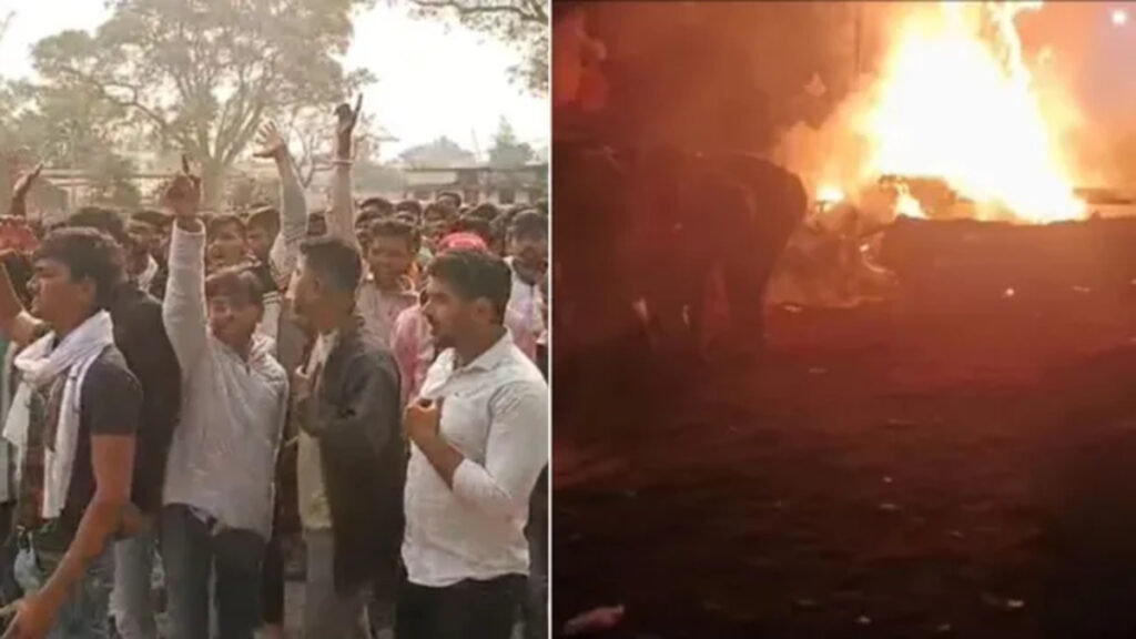 Ujjain Tarana communal tension : बस को रास्ता देने के विवाद ने लिया हिंसक रूप, बजरंग दल सदस्य पर हमले के बाद भड़का बवाल