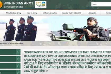 Indian Army Recruitment 2026