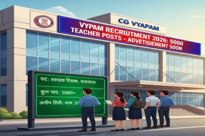 CG Teacher Recruitment 2026