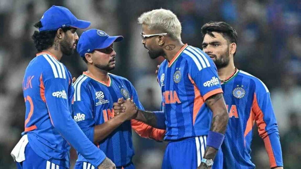 Hardik-Kuldeep Fight