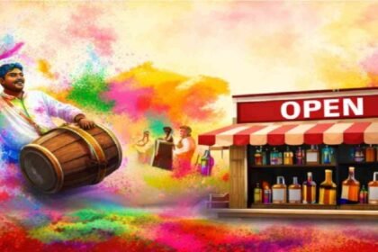 CG Holi Liquor Shop Open