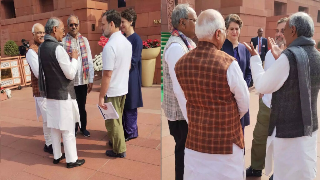 सियासी गलियारों में हलचल’ राहुल गांधी की RSS नेता और बृजमोहन अग्रवाल संग ‘चर्चा’ का वीडियो वायरल, शुरू हुई नई बहस