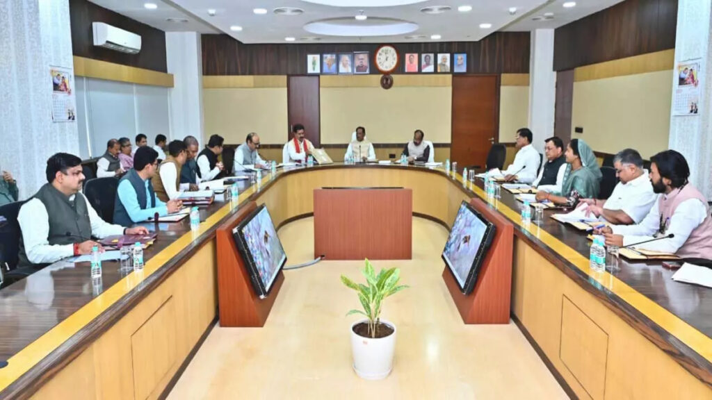 CG NEWS : छत्तीसगढ़ कैबिनेट की अहम बैठक’ CM विष्णुदेव साय का बड़ा फैसला, युवाओं के कौशल विकास और ‘रोजगार मिशन’ पर जोर