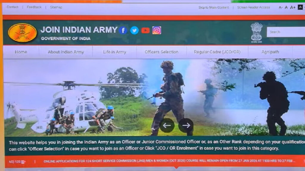 Indian Army Agniveer Recruitment 2026