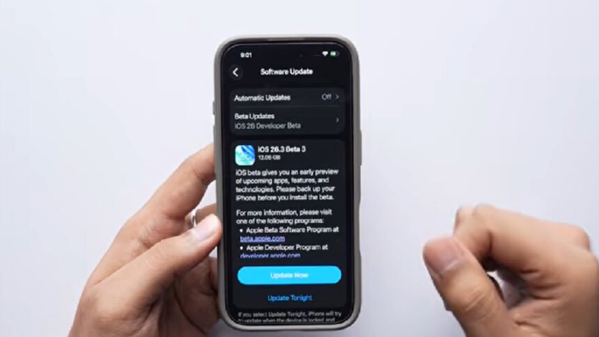 Apple iOS 26.3 Update