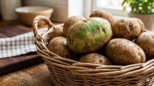 Are you also eating green potatoes?