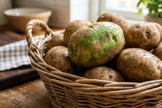 Are you also eating green potatoes?