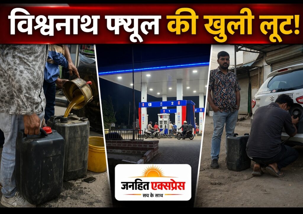 BREAKING BALRAMPUR- विश्वनाथ फ्यूल्स की खुली लूट! 3400 में कम पेट्रोल, फिर डीजल डालकर बढ़ाई ग्राहक की परेशानी