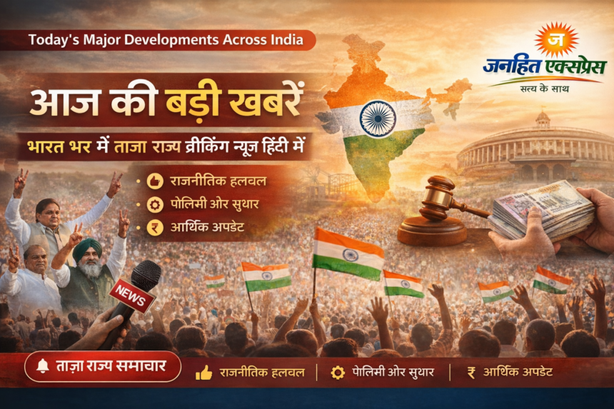 State breaking news in hindi today