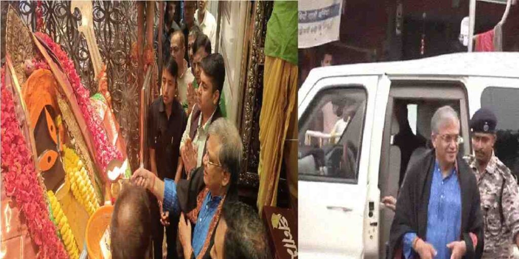 Gyanesh Kumar ECI West Bengal Visit : बवाल कालीघाट मंदिर के बाहर चुनाव आयुक्त ज्ञानेश कुमार को दिखाए गए काले झंडे Gyanesh Kumar ECI West Bengal Visit