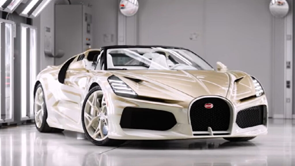 Bugatti W16 Mistral La Perle Rare