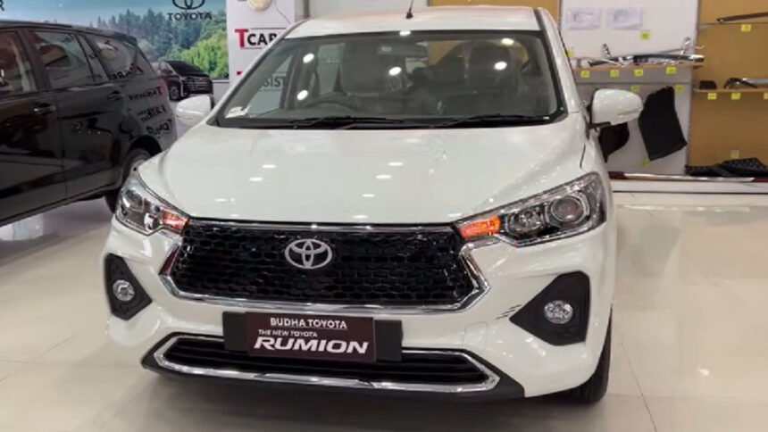 Toyota Rumion Finance Plan