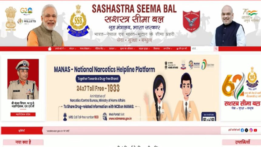SSB Constable Tradesman Bharti 2026