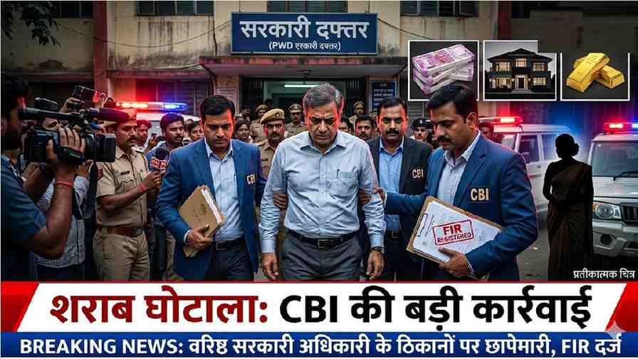 Chhattisgarh Liquor Scam CBI FIR : 3,200 करोड़ का खेल , छत्तीसगढ़ शराब कांड में CBI की नई FIR से मंचा प्रशासनिक हड़कंप Chhattisgarh Liquor Scam CBI FIR