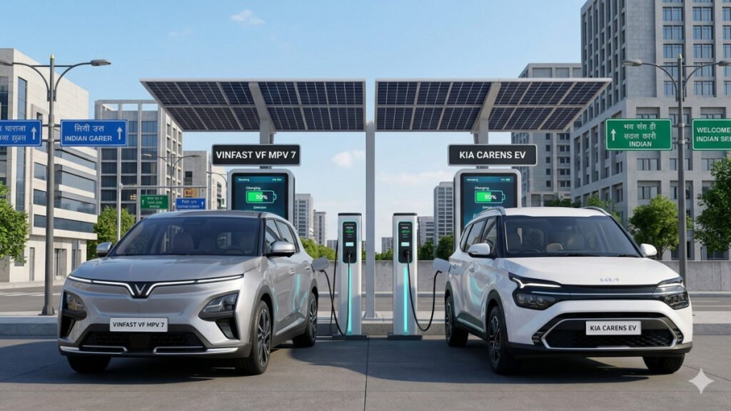 Vinfast VF MPV 7 vs Kia Carens EV