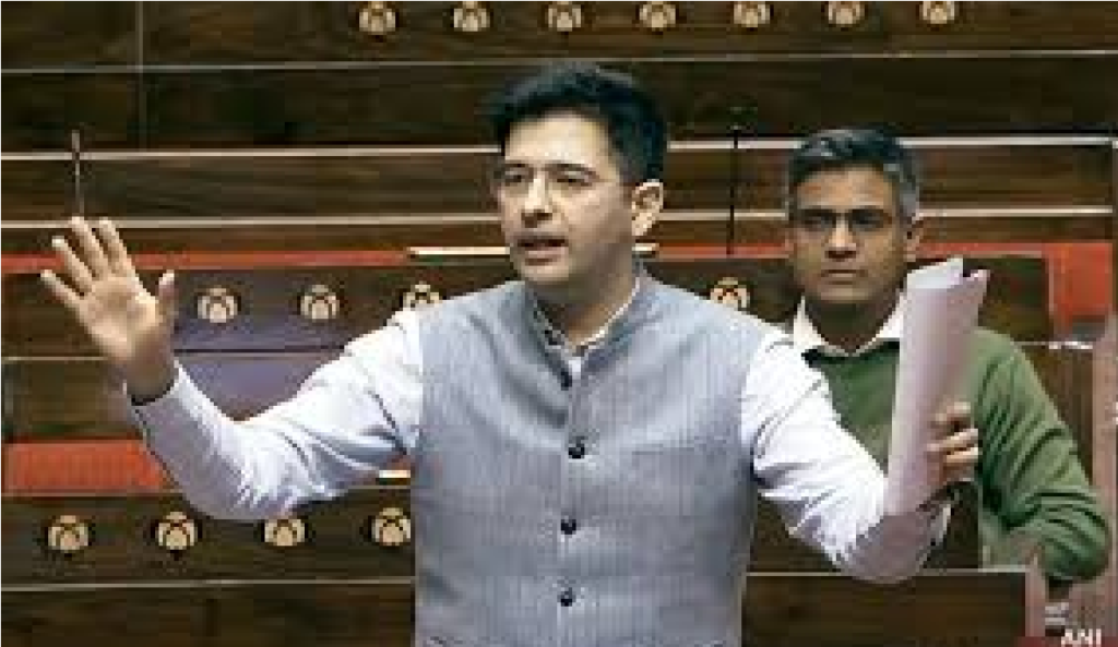 Raghav Chadha Rajya Sabha Post