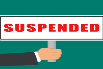 Vivekanand Dubey Suspended