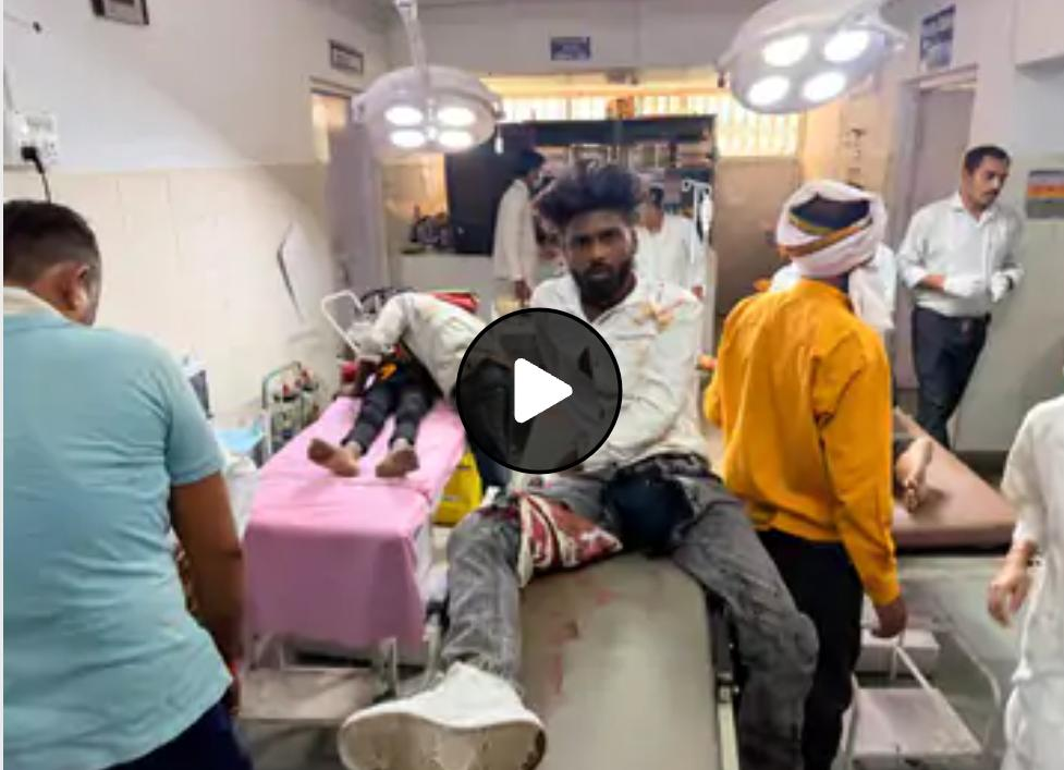 कटनी: एंबुलेंस ने ऑटो को पीछे से मारी टक्कर:6 घायल; 2 की हालत गंभीर, बडेरा मोड़ के पास हुआ हादसा