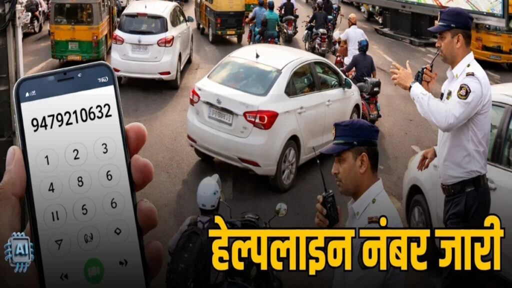Raipur Traffic Update : जाम से मुक्ति के लिए ‘स्मार्ट’ पहल’ एक कॉल पर दौड़ेगी पुलिस, नया ट्रैफिक हेल्पलाइन सिस्टम शुरू