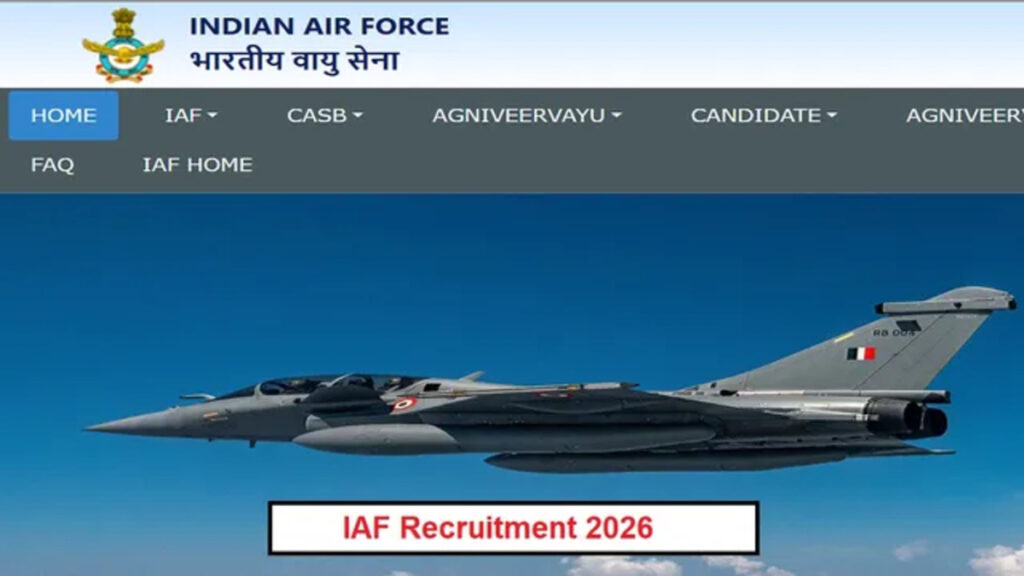 Indian Air Force में नौकरी का मौका’ ग्रुप ‘C’ के 47 पदों पर भर्ती, 2 मई से शुरू होंगे आवेदन
