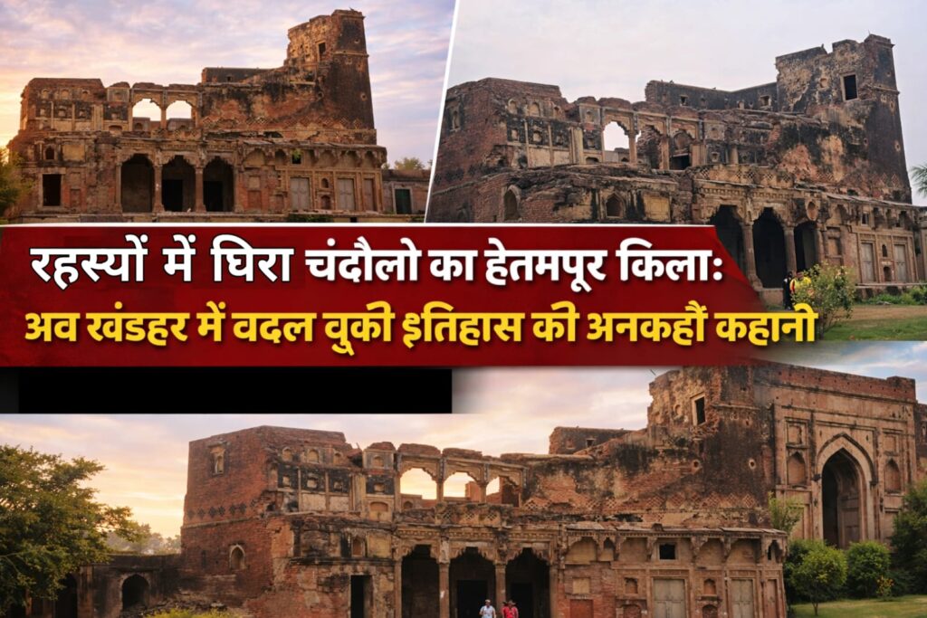रहस्यों में घिरा चंदौली का हेतमपुर किला: अब खंडहर में बदल चुकी इतिहास की अनकही कहानी