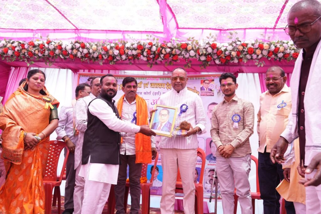 विधायक चंद्राकर ने किया ‘महार समाज भवन’ का लोकार्पण; बोले— शिक्षा ही समाज की असली शक्ति