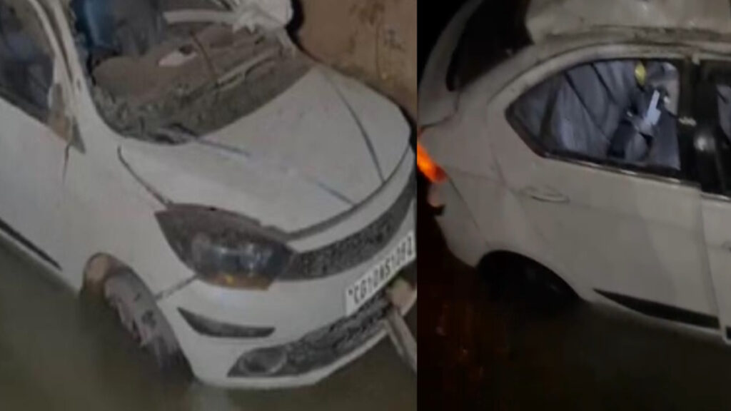 CG NEWS : रफ्तार का कहर, पुल से नीचे गिरी कार, चार युवकों की जान गई