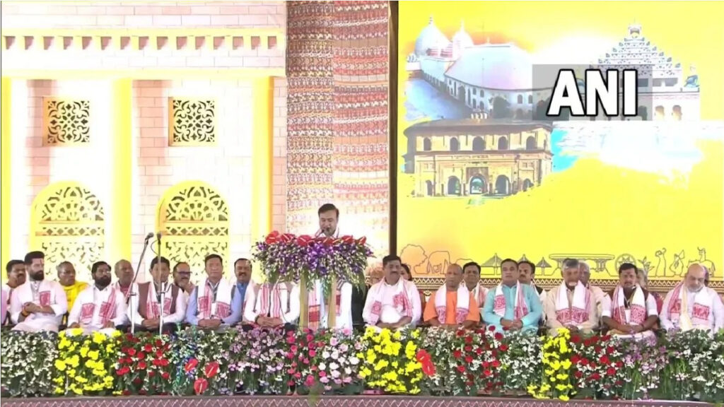 Assam CM Oath Ceremony 2026 : असम में हिमंता युग 2.0 , दूसरी बार मुख्यमंत्री पद की शपथ लेकर रचा इतिहास Assam CM Oath Ceremony 2026