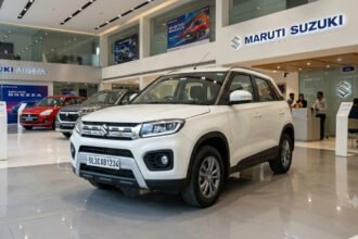 Maruti Brezza Base Variant LXI EMI Plan