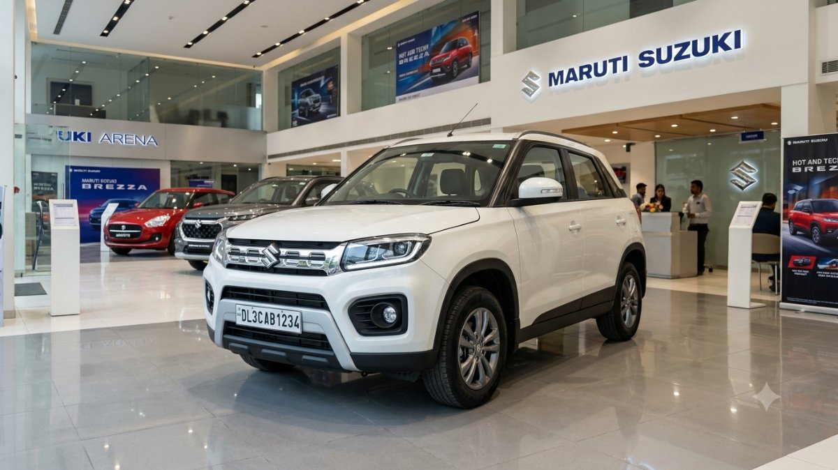 Maruti Brezza Base Variant LXI EMI Plan