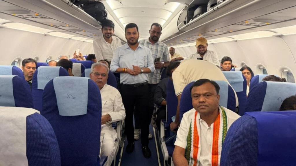 CG NEWS : कुदरत का कहर, आंधी-बारिश से हवाई सेवा ठप, डिप्टी सीएम और पूर्व सीएम की फ्लाइट नागपुर डायवर्ट