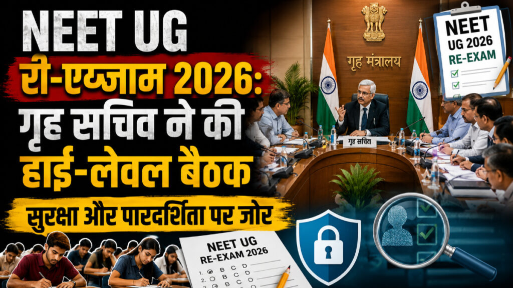 नई दिल्ली में बड़ी बैठक: NEET परीक्षा सुरक्षा पर सख्त निर्देश जारी