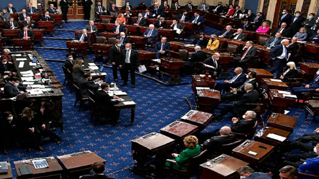 Donald Trump: US Senate passes resolution against war with Iran.