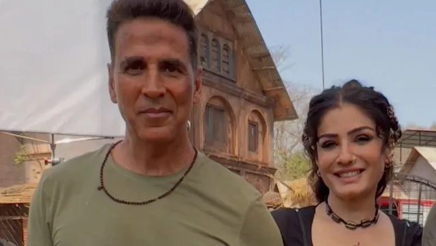 Excitement in Mumbai: Akshay Kumar returns with Raveena Tandon after 20 years.