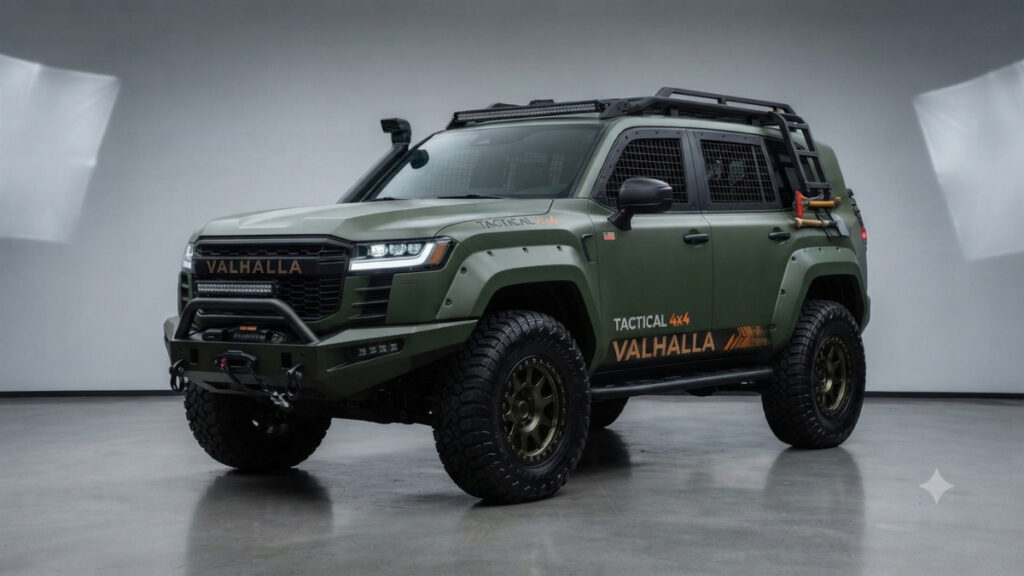 Aston Martin ने पेश की मिलिट्री लुक वाली Dreadnought SUV, Call of Duty: Modern Warfare 4 में मचाएगी धमाल Aston Martin unveils military-look Dreadnought SUV.