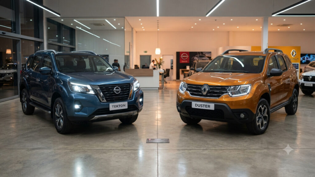 Nissan Tekton Vs Renault Duster