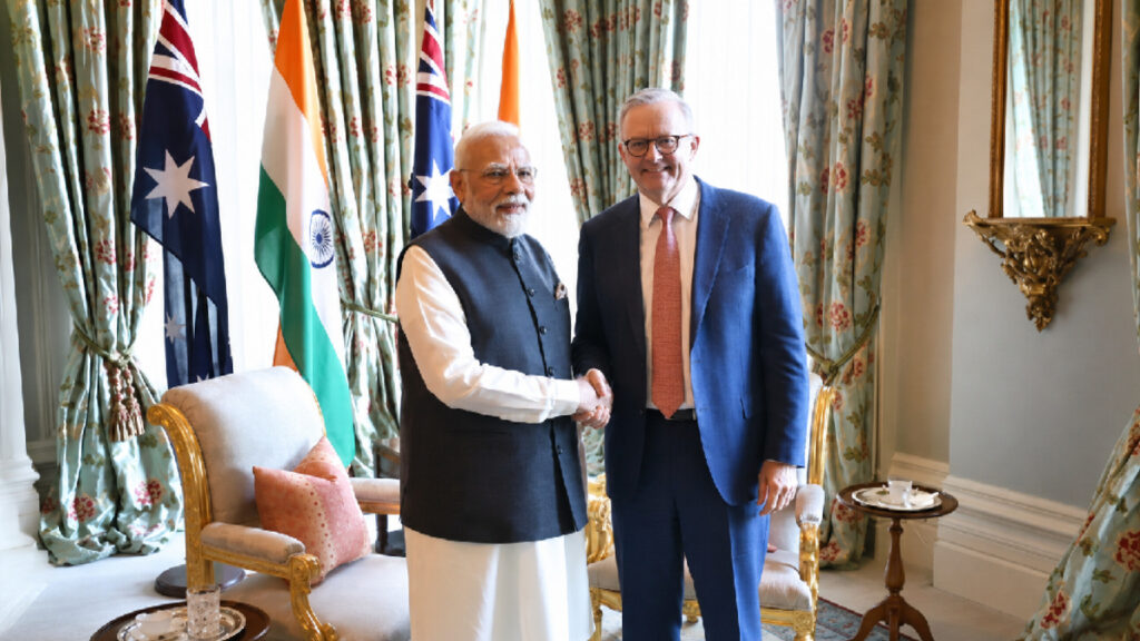 PM Modi Australia News : पीएम मोदी और एंथनी अल्बनीज की ऐतिहासिक मुलाकात, रक्षा से लेकर यूरेनियम सप्लाई तक कई बड़े समझौते Historic meeting between PM Modi and Anthony Albanese