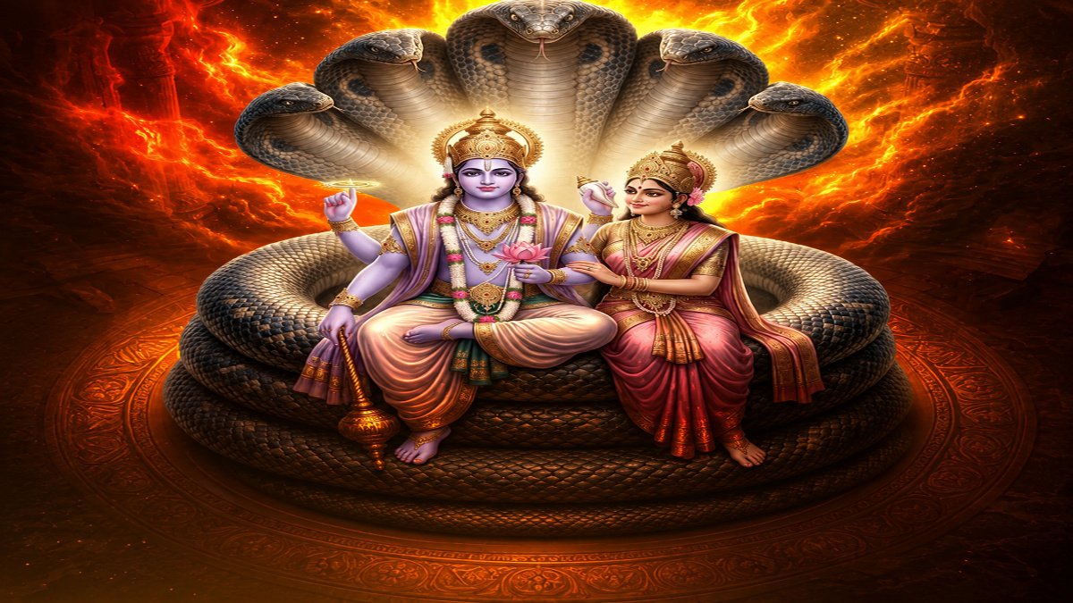 Yogini Ekadashi 2026:Lord Srihari Vishnu and Mother Lakshmi