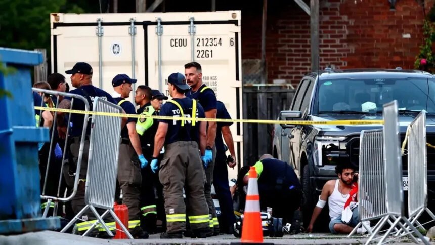 Shooting at a street festival in Toronto