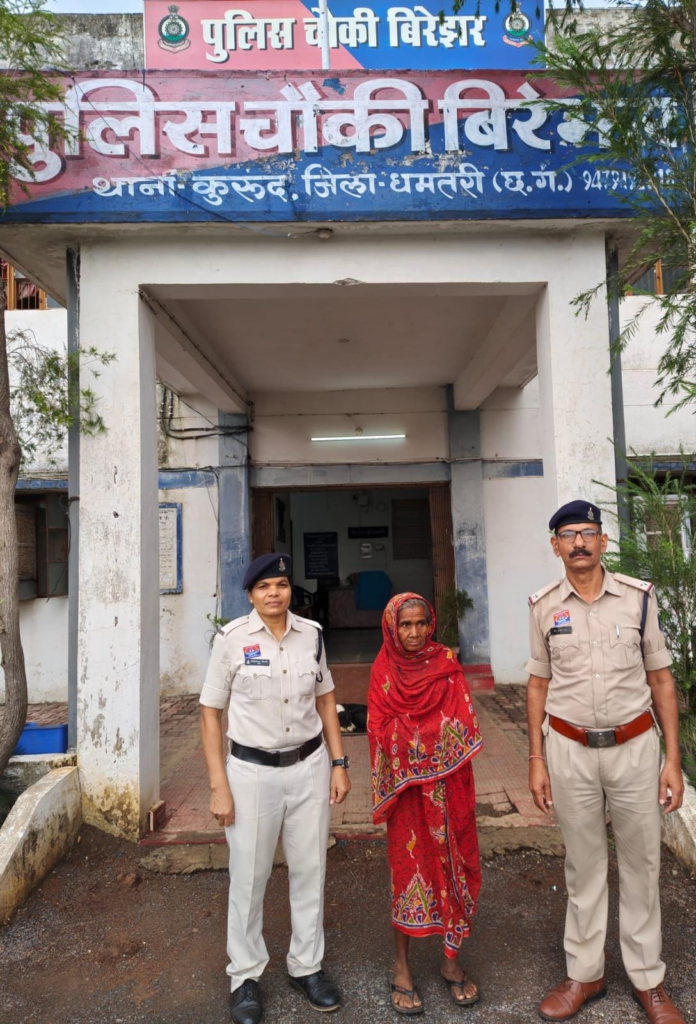 मानसिक रूप से अस्वस्थ वृद्ध महिला को सुरक्षित पहुंचाया सेंदरी मानसिक चिकित्सालय