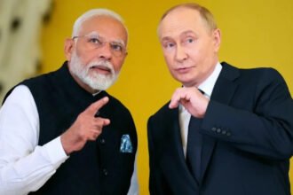 Prime Minister Narendra Modi and Russian President Vladimir Putin